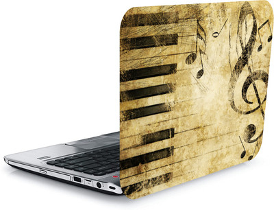 Digi2cart DYNAMIC DESIGN LAPTOP STICKER 15.5 Inch QTH-L20-2073 VINYL Laptop Decal 15.5