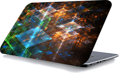 Digi2cart DYNAMIC DESIGN LAPTOP STICKER 15.5 Inch QTH-L19-1983 VINYL Laptop Decal 15.5