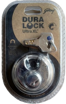 Godrej Dura Lock - Ultra XL+ (70mm) 3 Keys - Padlock(Steel)