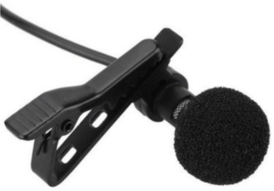 WRADER Lapel Mic Omnidirectional Collar Mic for Voice Recording / Interview / YouTube / Video Conference / ASMR Collar Microphone(Black)