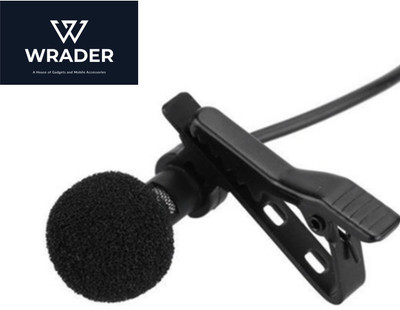 WRADER Professional Grade 3.5mm Mic for Voice Recording, TRS Microphone for Youtube Microphone