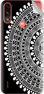 Snooky Motorola Moto E7 Power Mobile Skin(Black)