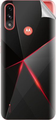 Snooky Motorola Moto E7 Power Mobile Skin(Black)