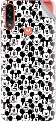 Snooky Motorola Moto E7 Power Mobile Skin(Black)