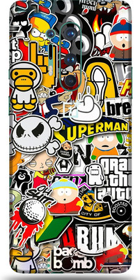 Mclaxa Oneplus 8Pro, oneplus 8pro Mobile Skin(Sticker Bombaring Skin With Super matte finish)