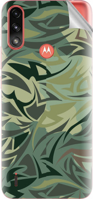 Snooky Motorola Moto E7 Power Mobile Skin(Green)