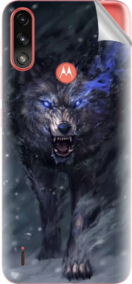 tiddler Motorola Moto E7 Power Mobile Skin(Black)