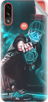 Snooky Motorola Moto E7 Power Mobile Skin(Green)