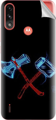 tiddler Motorola Moto E7 Power Mobile Skin(Black)