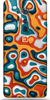Mclaxa Oneplus 8Pro, oneplus 8pro Mobile Skin(Pour Art Skin With Super matte finish)