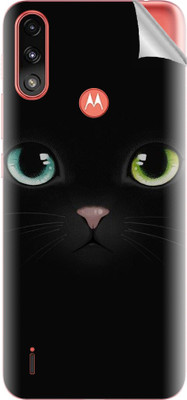tiddler Motorola Moto E7 Power Mobile Skin(Black)