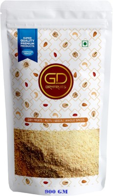 GD DryFruits Dry Dates Powder (Yellow) Kharik Powder (Pack of 1) 900gm Dates(900 g)