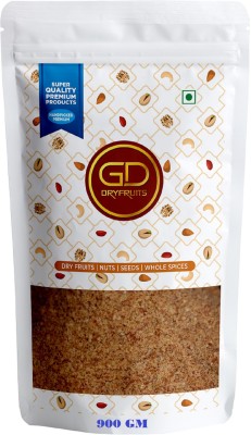 GD DryFruits Dry Dates Powder (Black) Kharik Powder (Pack of 1) 900gm Dates(900 g)