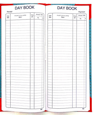 LRS Day Book For Financial Record (110 pages, Single page count) (14X6- Inch) 1-Part Day Book(1 Sets)