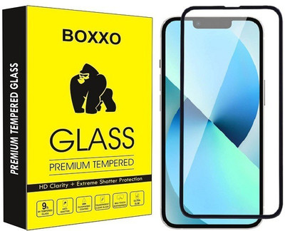 Boxxo Edge To Edge Tempered Glass for Apple iPhone 13 Pro Max(Pack of 1)