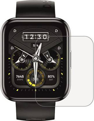 Noult Edge To Edge Tempered Glass for Realme watch 2 Pro(Pack of 2)
