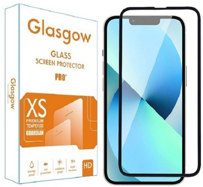 Glasgow Edge To Edge Tempered Glass for Apple iPhone 13 Mini(Pack of 1)