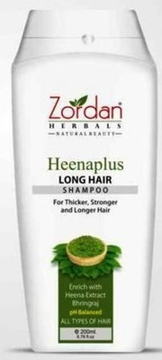 ZORDAN HEENAPLUS LONG HAIR SHAMPOO (200 ml)(200 ml)