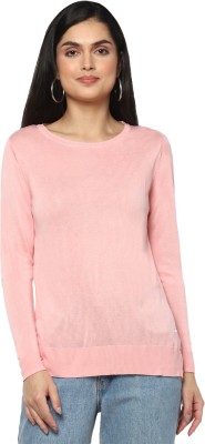 VAN HEUSEN Casual Embellished Women Pink Top