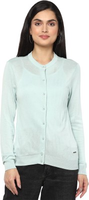 VAN HEUSEN Casual Solid Women Blue Top