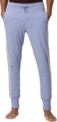 PETER ENGLAND Regular Fit Men Blue Trousers