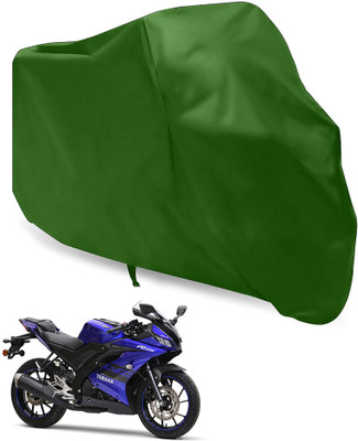 STARIE Waterproof Two Wheeler Cover for Yamaha(YZF R15 S, Green)