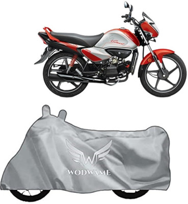 P1M Waterproof Two Wheeler Cover for Hero(Splendor I Smart, Silver)