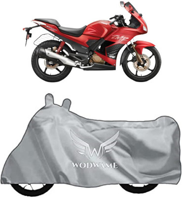 P1M Waterproof Two Wheeler Cover for Hero(Karizma ZMR, Silver)