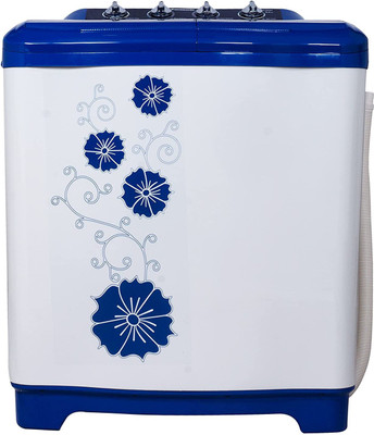 Panasonic 8 kg Semi Automatic Top Load with In-built Heater Blue, White (NA-W80B2ARB)