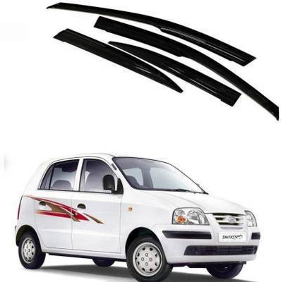 ASRAUTO For Front, Rear Wind Deflector(Tinted Hyundai Santro Xing)