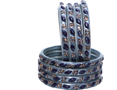Shubhlaxmi Glass Bangle Set(Pack of 8)