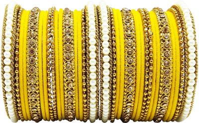 Chrishan Fabric Bangle Set(Pack of 32)