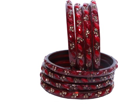 mahakalji Glass Bangle Set(Pack of 8)