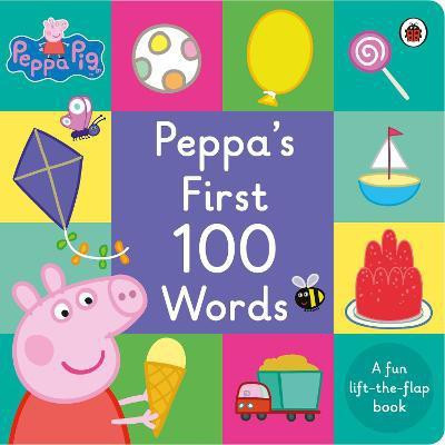 Peppa Pig: Peppa's First 100 Words(English, Board book, Peppa Pig)
