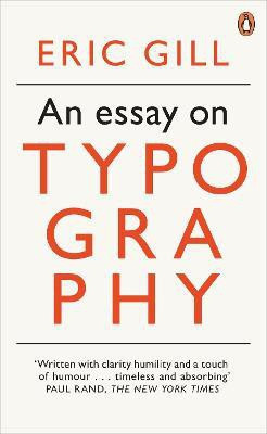 An Essay on Typography(English, Paperback, Gill Eric)