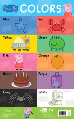 Learn with Peppa Early Learning Colors Chart for Children(English, Paperback, unknown)