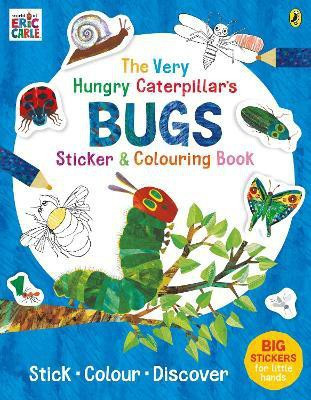 The Very Hungry Caterpillar's Bugs Sticker and Colouring Book(English, Paperback, Carle Eric)