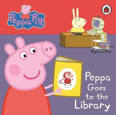 Peppa Pig: Peppa Goes to the Library: My First Storybook(English, Board book, Peppa Pig)