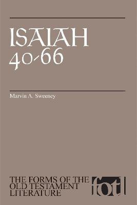 Isaiah 40-66(English, Paperback, Sweeney Marvin A.)