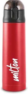 MILTON New Crown-900 Thermosteel Hot and Cold Vacuum Insulated Water Bottle, 750 ML, Red 750 ml Flask(Pack of 1, Red, Steel)