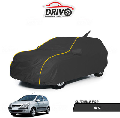 Drivo Car Cover For Hyundai Getz (With Mirror Pockets)(Grey)