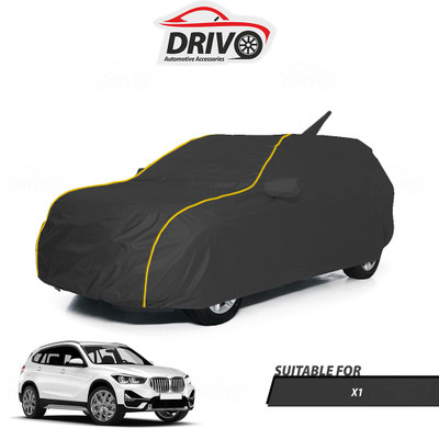 Drivo Car Cover For BMW X1 (With Mirror Pockets)(Grey)
