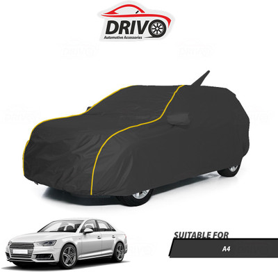 Drivo Car Cover For Audi A4 (With Mirror Pockets)(Grey)