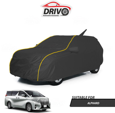 Drivo Car Cover For Toyota Alphard (With Mirror Pockets)(Grey)