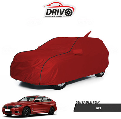 Drivo Car Cover For BMW 3 Series GT (Without Mirror Pockets)(Red)