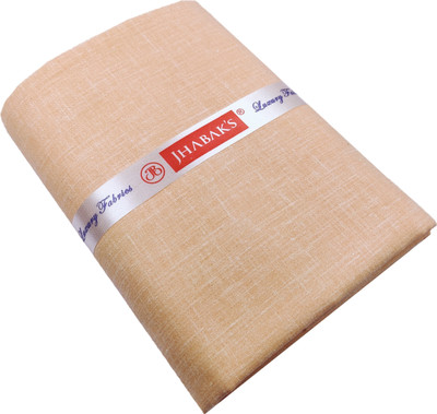 JHABAK'S Cotton Blend Self Design Shirt Fabric