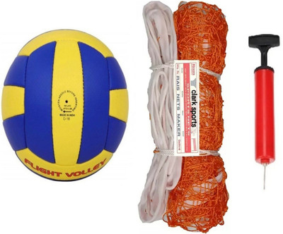 clark 4354 classic volleyball with net combo Volleyball Kit