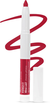 Insight Mega Last Smudge Proof Crayon Lipstick (07)(Bleeding Love, 1.3 g)