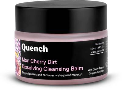Quench Botanics Mon Cherry Dirt Dissolving Cleansing Balm Makeup Remover
