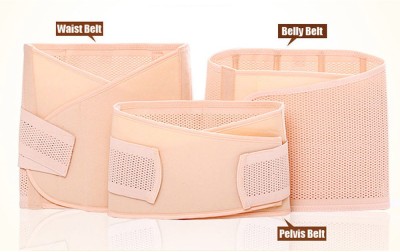 SUNVENO 3 IN 1 Adjustable Maternity Belt - M(Skin)